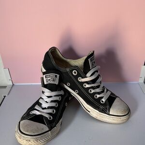 Converse Black Low-Top Sneakers
